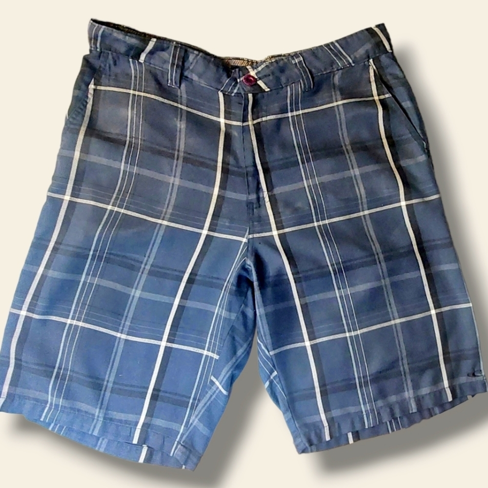 O'Neill | Men's Casual Plaid Blue Shorts | Size 34 | NEW | NWOT |​
